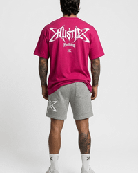 CAMISETA HUSTLE X ROSA