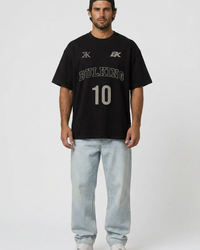 CAMISETA OVERSIZED BR CHAMPIONS PRETA