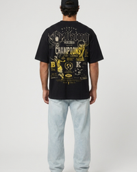 CAMISETA OVERSIZED BR CHAMPIONS PRETA