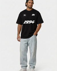 CAMISETA OVERSIZED BR 94 PRETA
