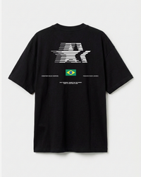 CAMISETA OVERSIZED BR 94 PRETA
