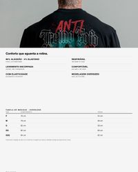 CAMISETA OVERSIZED TREINO FOFO PRETA