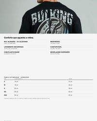 CAMISETA OVERSIZED DESTRUCTION PRETA