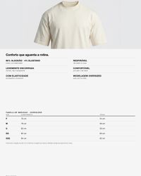 CAMISETA OVERSIZED BASIC OFF