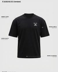 CAMISETA REAL BLOOD OVERSIZED PRETA