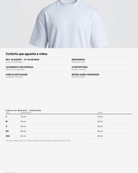 CAMISETA OVERSIZED BASIC BRANCA