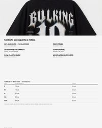 CAMISETA OVERSIZED BR LEGENDS PRETA