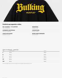 CAMISETA HUSTLE B PRETA
