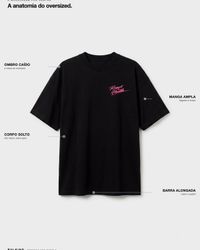 CAMISETA HUSTLE BULLS PRETA