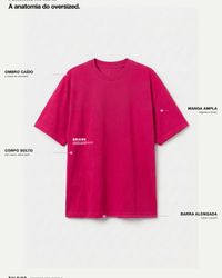 CAMISETA HUSTLE X ROSA