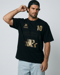 CAMISETA OVERSIZED BR STARS PRETA