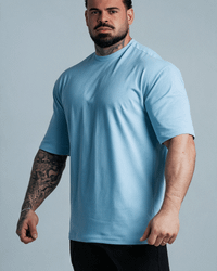 CAMISETA OVERSIZED BASIC AZUL