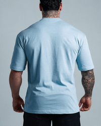 CAMISETA OVERSIZED BASIC AZUL