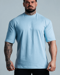 CAMISETA OVERSIZED BASIC AZUL
