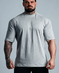 CAMISETA OVERSIZED BASIC MESCLA