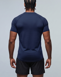 CAMISETA RAGLAN BASIC MARINHO