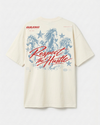 CAMISETA OVERSIZED HORSES OFF WHITE