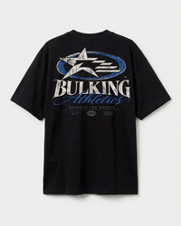 CAMISETA OVERSIZED ATHLETICS PRETA