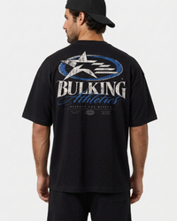 CAMISETA OVERSIZED ATHLETICS PRETA