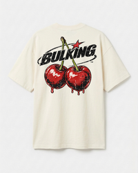 CAMISETA OVERSIZED CHERRY OFF WHITE