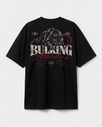 CAMISETA OVERSIZED PANTHER PRETA