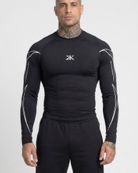 CAMISETA RASHGUARD ML VANGUARD PRETA