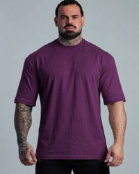 CAMISETA OVERSIZED BASIC ROXA