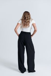 Calça Pantalona Iza Preta