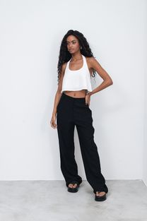 Calça Pantalona Iza Preta