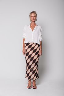 Camisa de Linho Off White