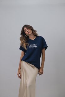 T-Shirt Star Stuff Azul Marinho