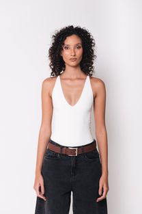 Body Decotado Branco