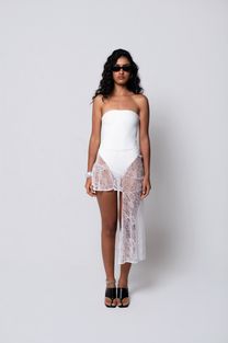 Body Tomara que Caia Off White 