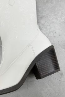 Bota Western Greene Off White
