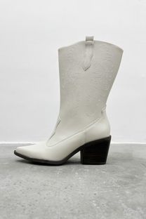 Bota Western Greene Off White