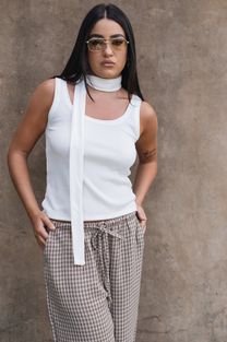 Regata de Tricot Off White