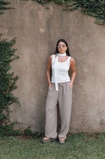 Regata de Tricot Off White