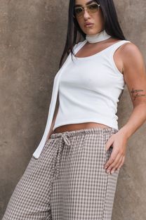 Regata de Tricot Off White