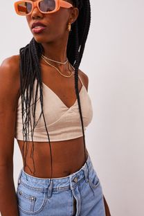 Cropped Costas Nice Areia