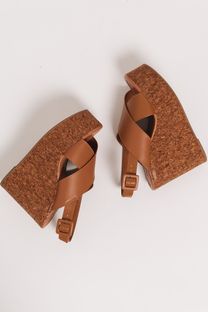 Sandália Plataforma Boho