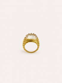 Anel Vintage Dourado  