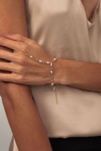 Hand Chain Pérolas