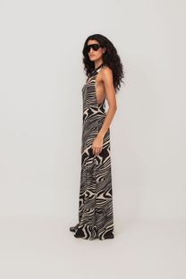 Vestido Regata Longo de Tule Siesta