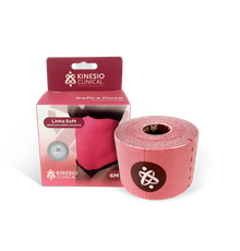 Bandagem Elástica KinesioSoft Safira Rosa 6M