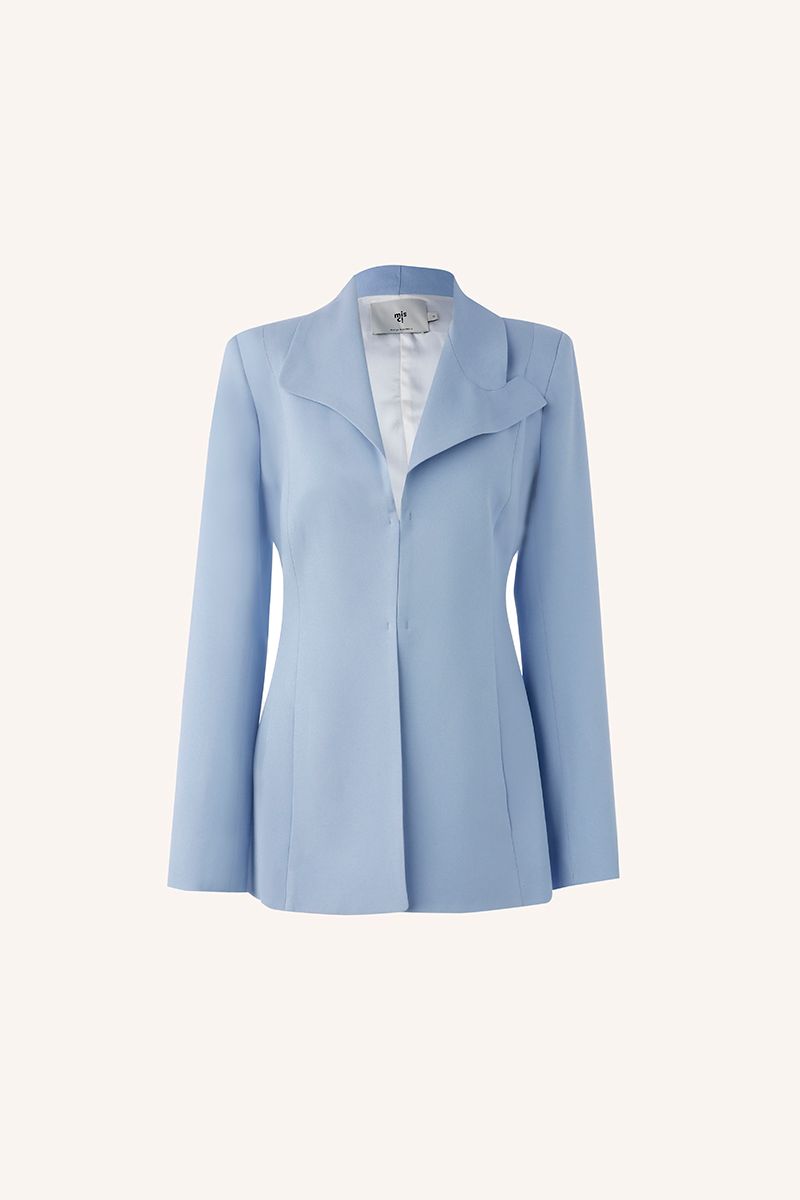 BLAZER LINA ACINTURADO AZUL | LINA BLAZER BLUE