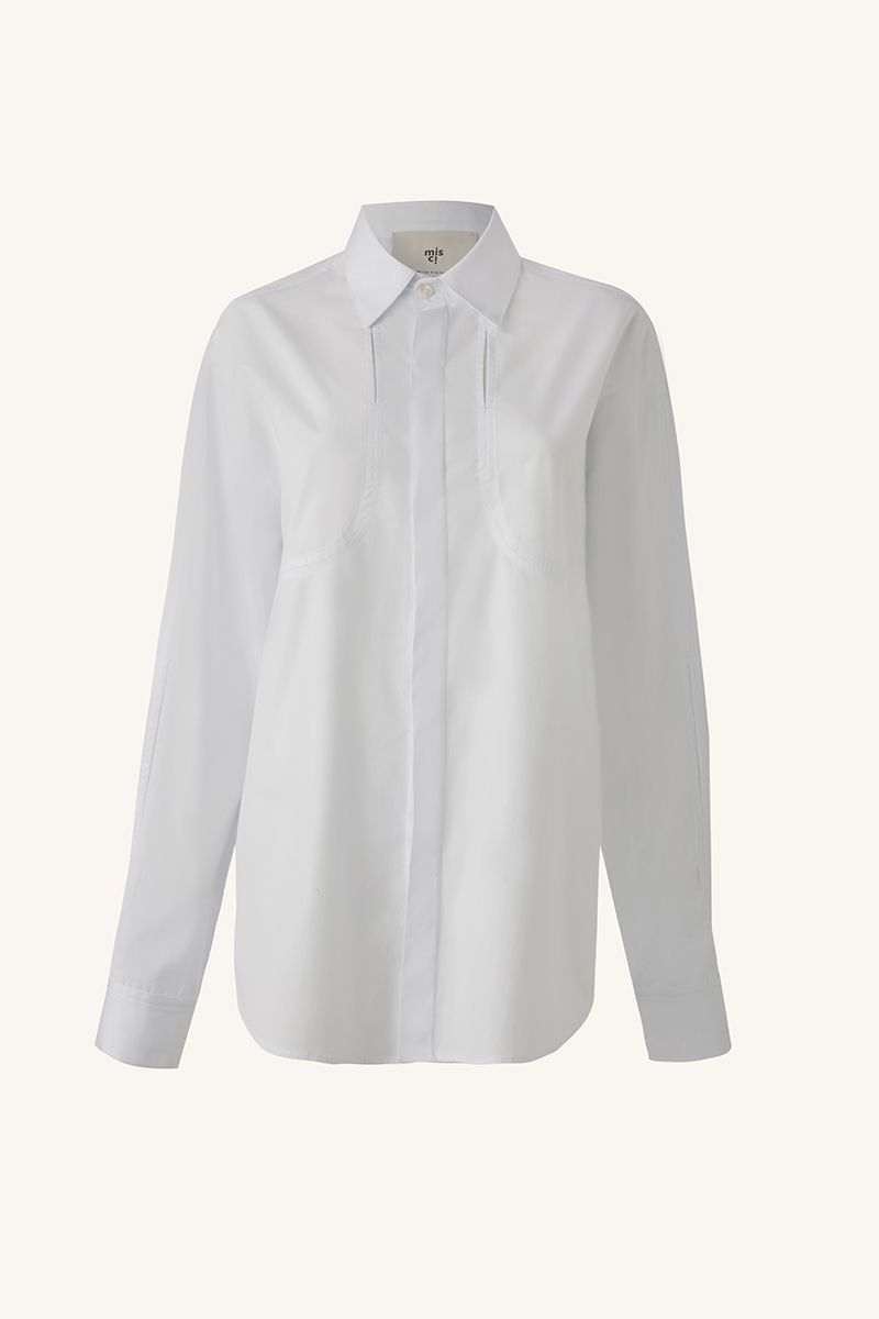 CAMISA MANGA LONGA OPALA BRANCO | OPALA LONG SLEEVE SHIRT WHITE