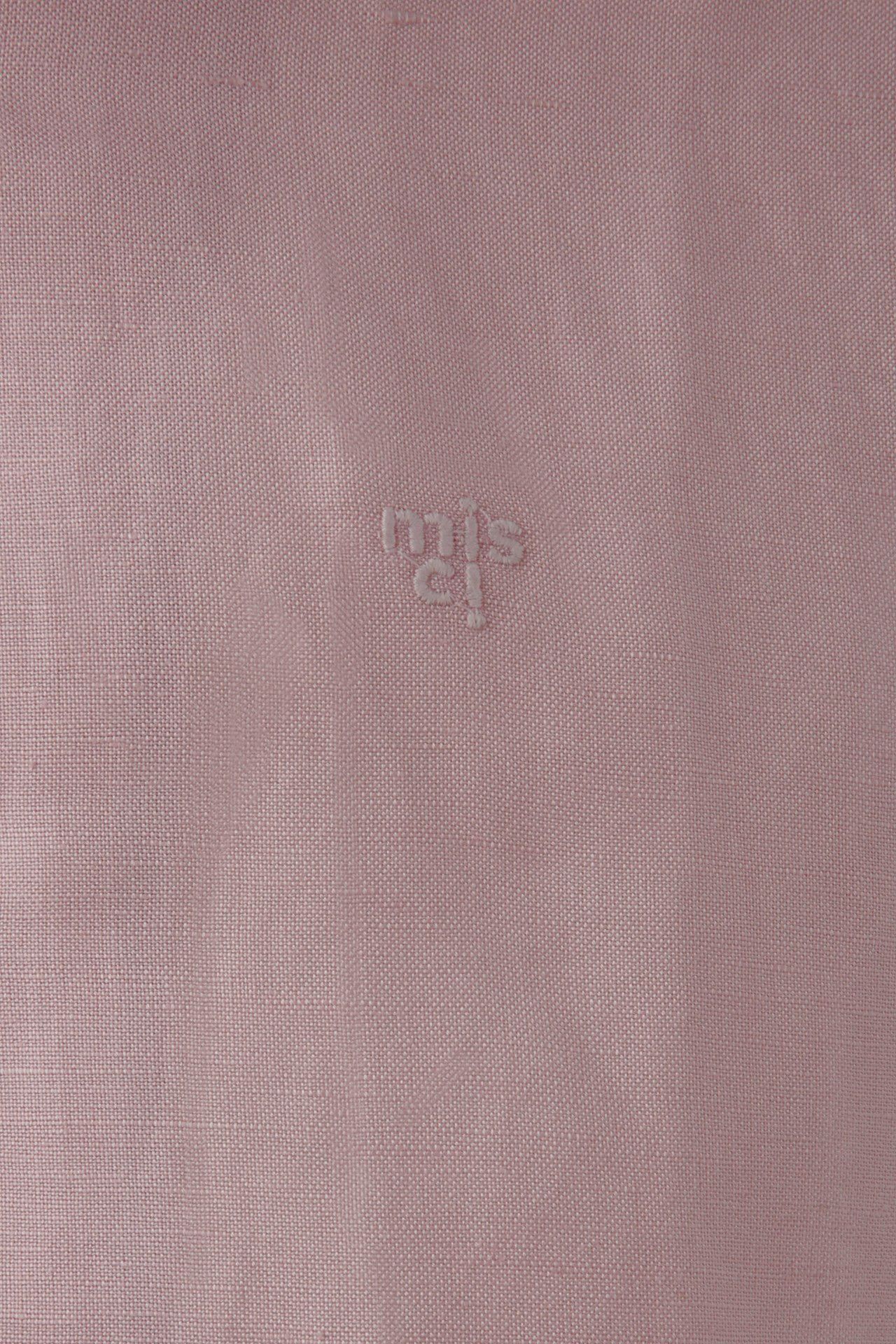 CAMISA MANGA CURTA VISCOLINHO LOGO BORDADO ROSA | VISCOSE SHORT SLEEVE SHIRT PINK LOGO