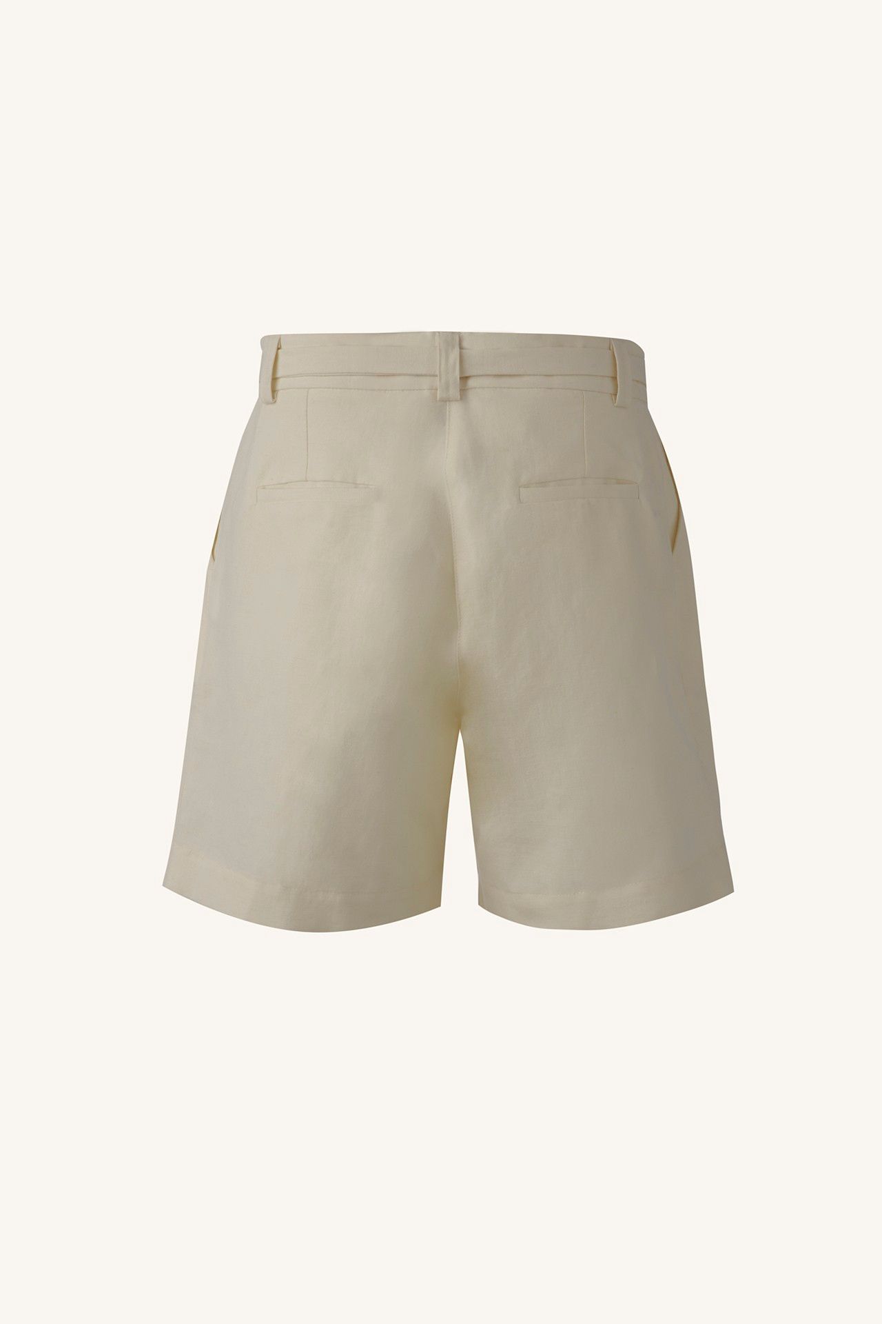 BERMUDA BUMERANGUE LINHO ALGODÃO OFF WHITE | BOOMERANG SHORTS LINEN COTTON OFF WHITE