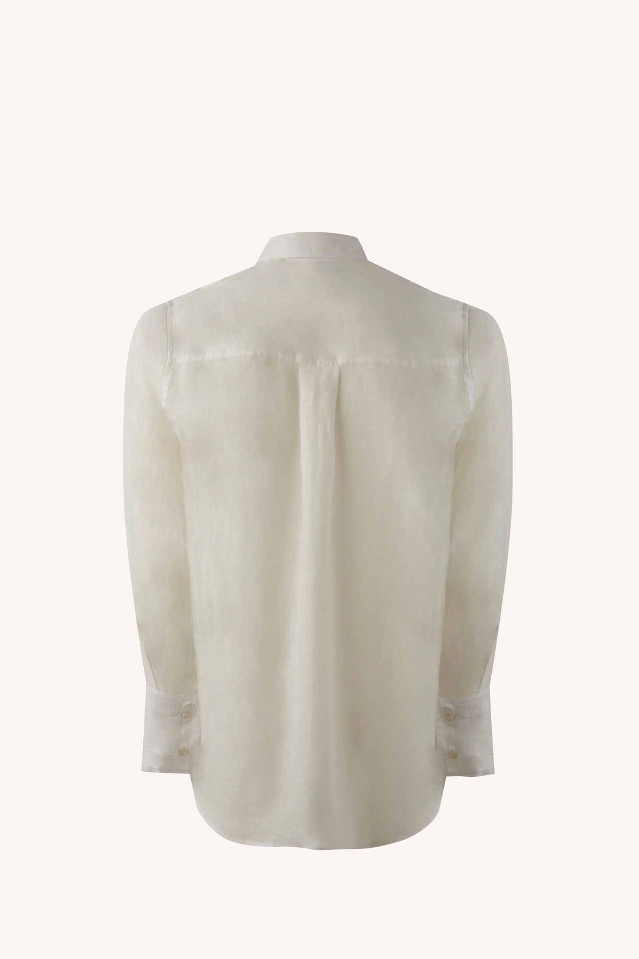 CAMISA MANGA LONGA VENTO LINHO OFF WHITE | OFF WHITE VENTO LINEN LONG SLEEVE SHIRT
