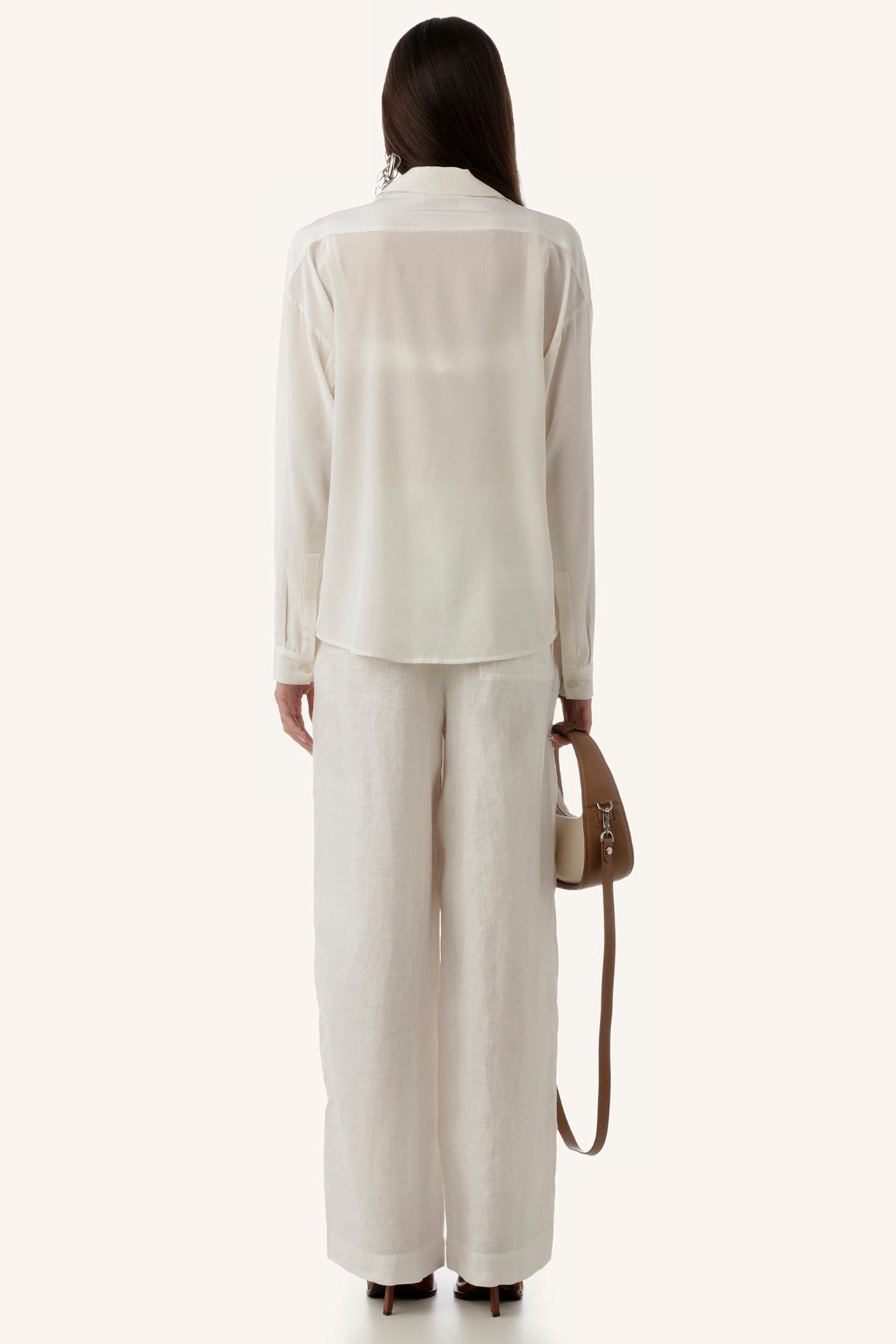 CAMISA MANGA LONGA ALICE SEDA OFF | ALICE LONG SLEEVE SHIRT SILK OFF